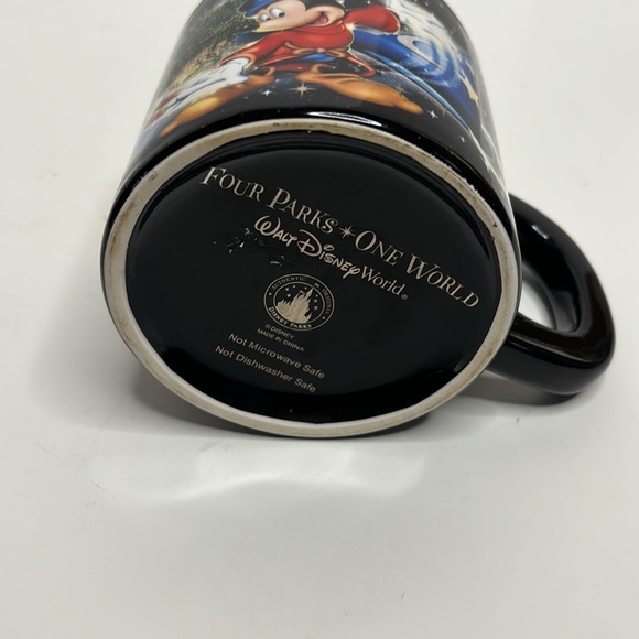 Disney | Mug Four Parks One World Walt Disney Classic Heavy Cup Collectable - Picture 7 of 8